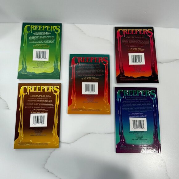 Creepers Books 1 thru 5 Horror Series for Kids Paperback Books Edgar J Hyde NEW - Picture 3 of 14